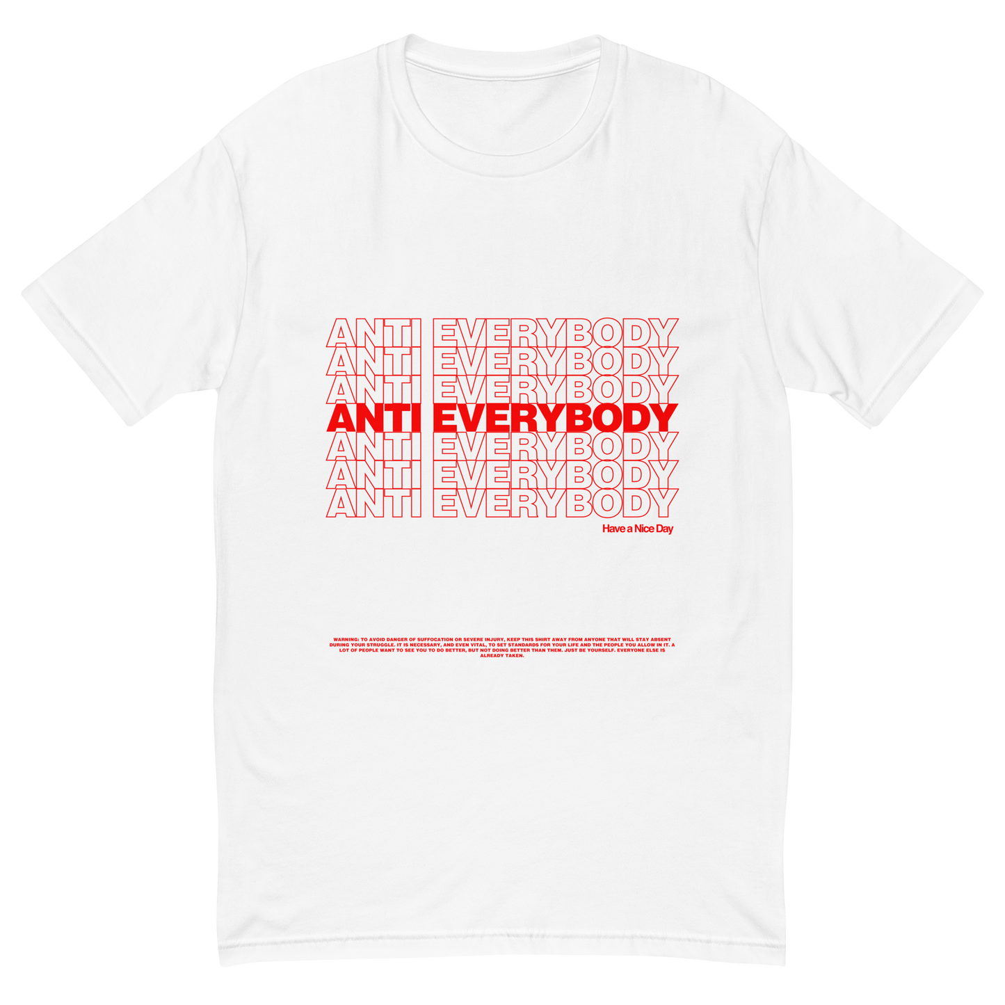 Anti-Everybody - Short Sleeve Tee